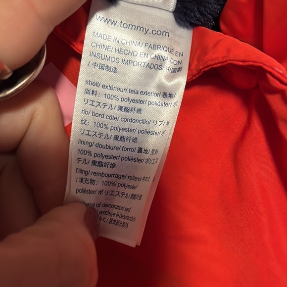 Tommy Hilfiger Button Fleece Varsity Jacket! - Picture 12 of 13